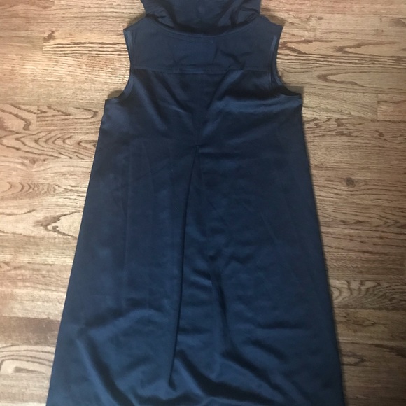 NWT Navy Anthropologie Cowl Neck Dress - Picture 6 of 7